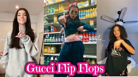 gucci flip flops lyrics clean|Gucci Flip Flops tiktok sound.